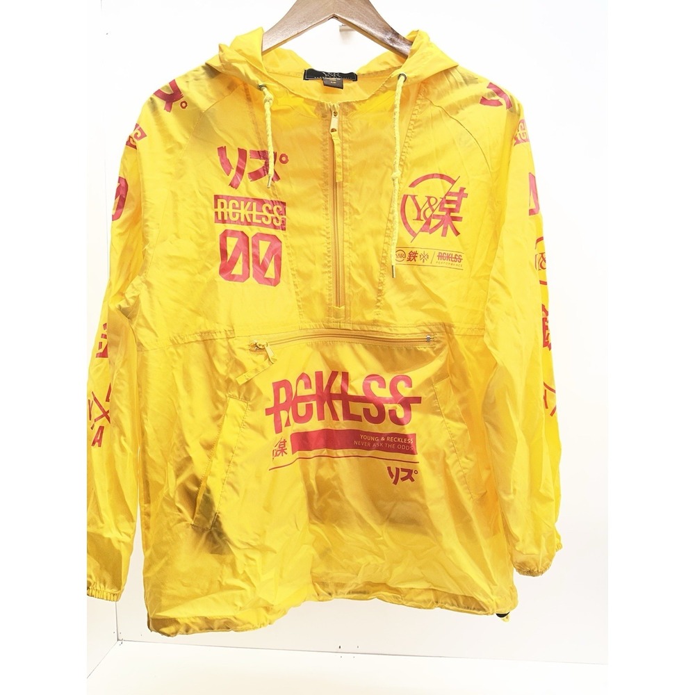 Young and Reckless Yellow Jacket with Red Logo Sz‎ S